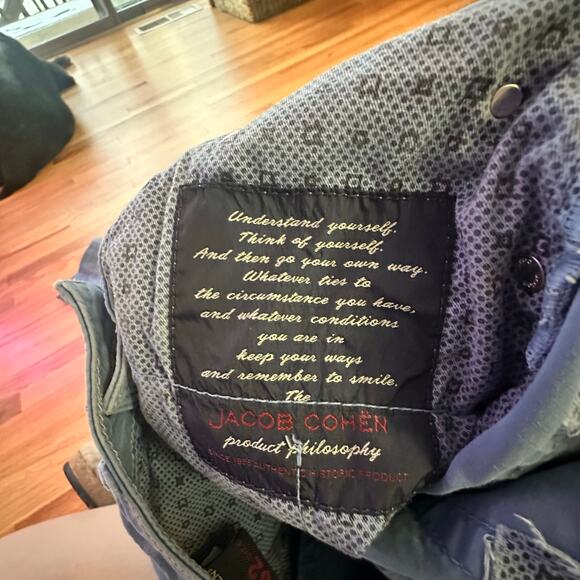 JACOB COHEN | Men Handmade Regular Straight Trousers Jeans TYPE 688.C | SIZE 32 - Picture 8 of 13